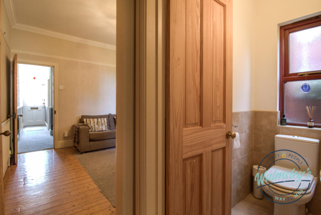 Ground floor cloakroom