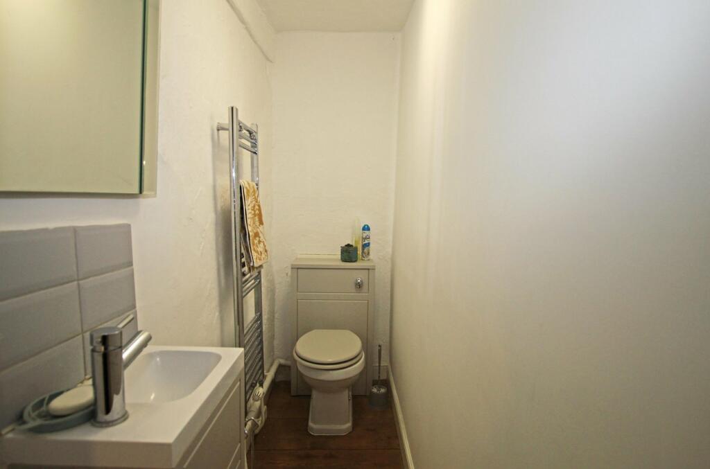 Cloakroom on first floor