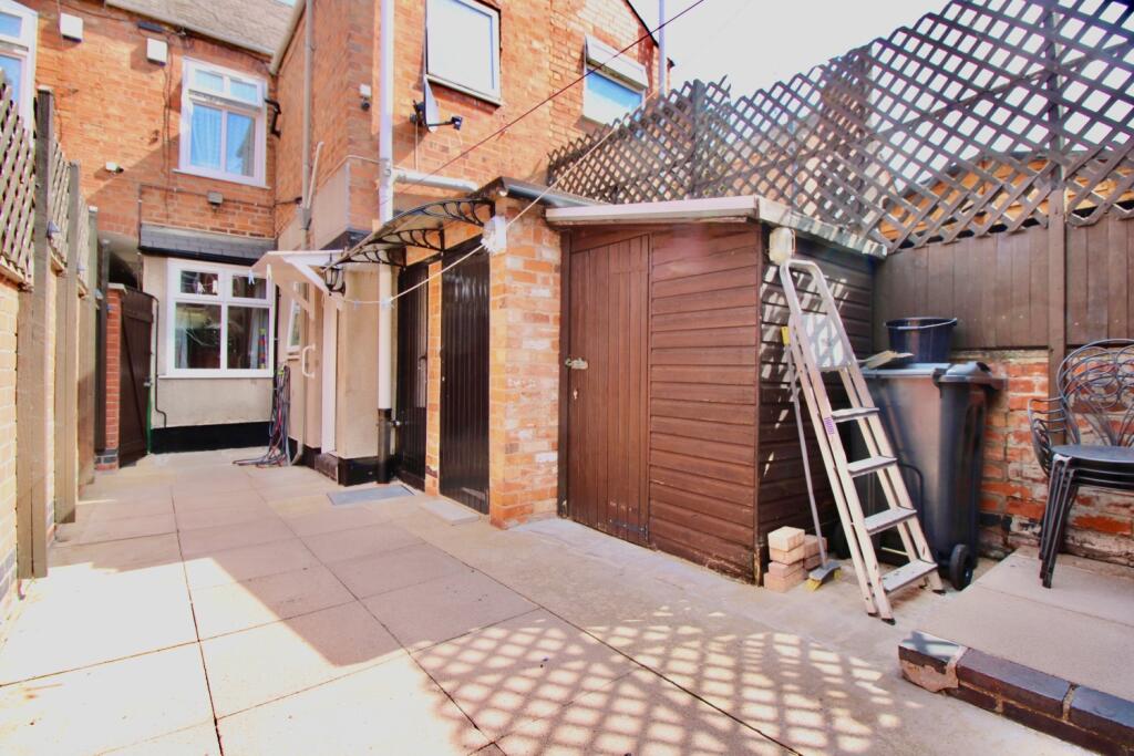 Rear garden