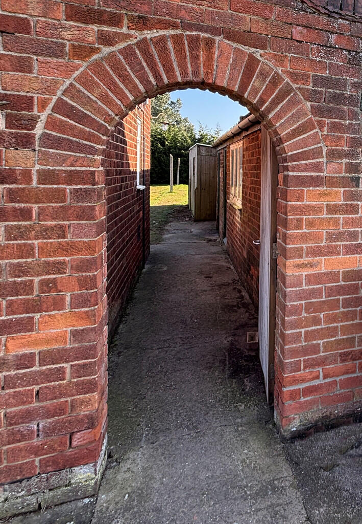 Archway to Rear