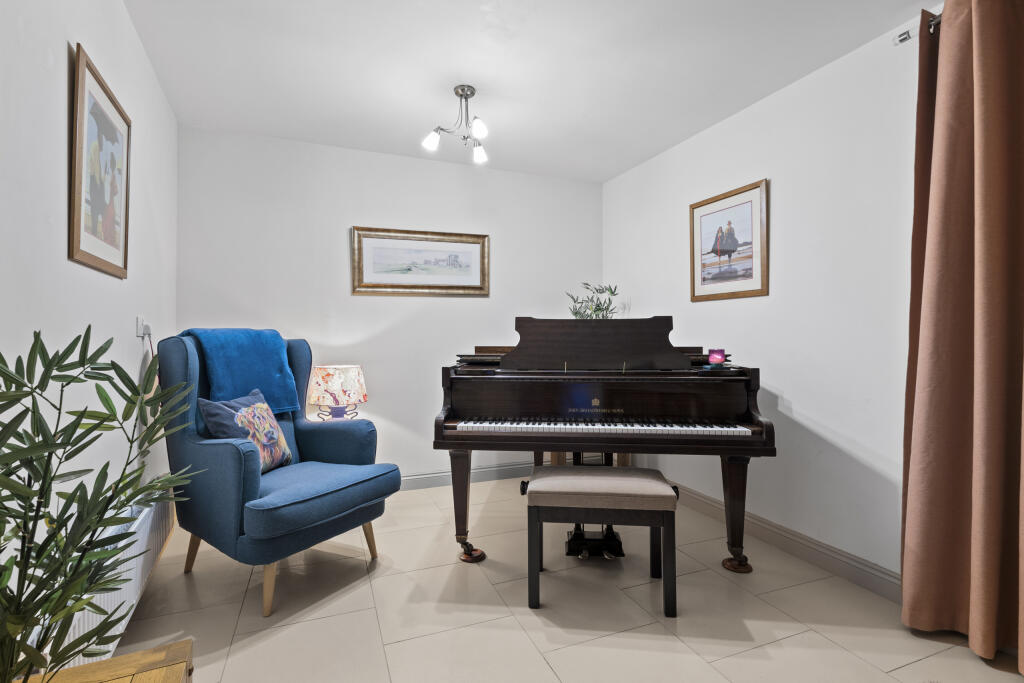 Piano room
