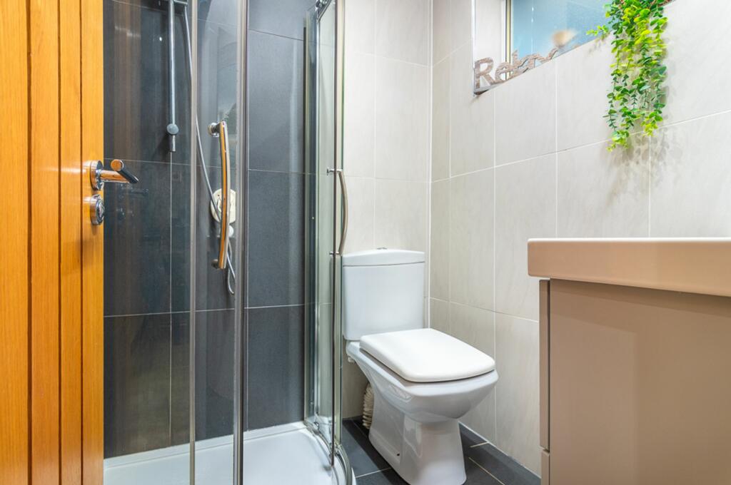 Downstairs shower room