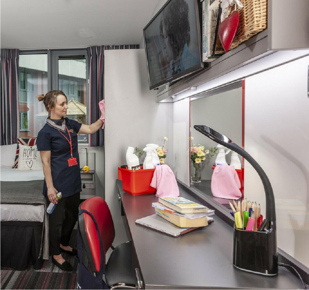 Housekeeping service included