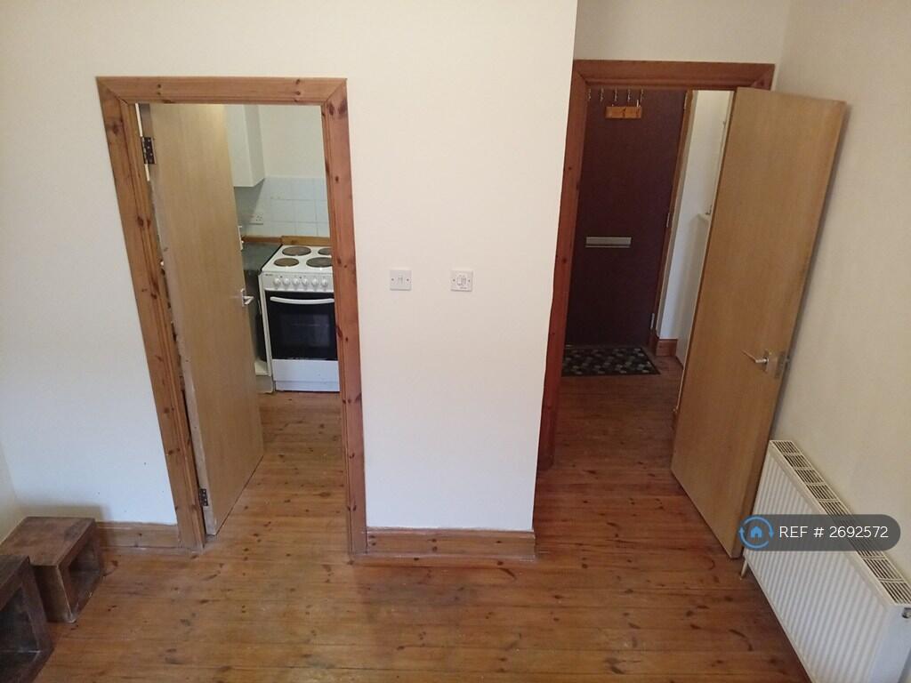 Kitchen And Hall From Living Room