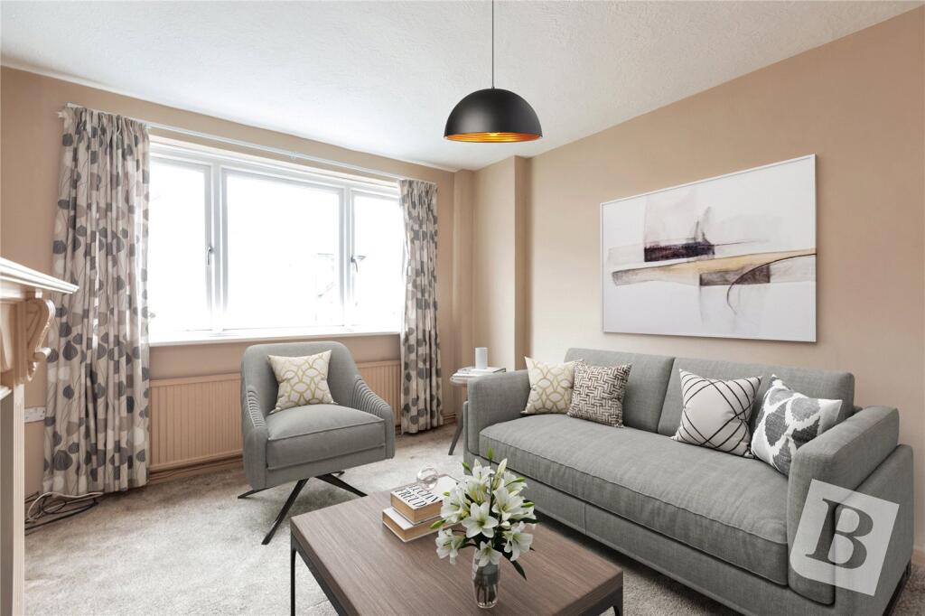 Staged Living Room