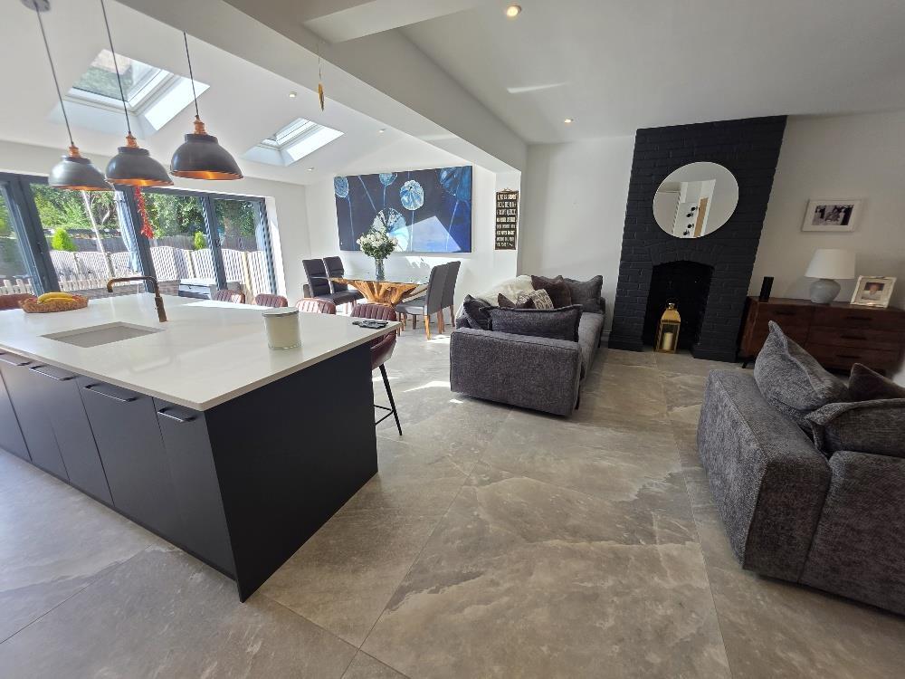 Dining/Kitchen/Family Room