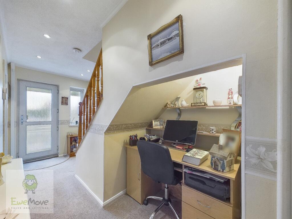 Entrance Hall And Study Area