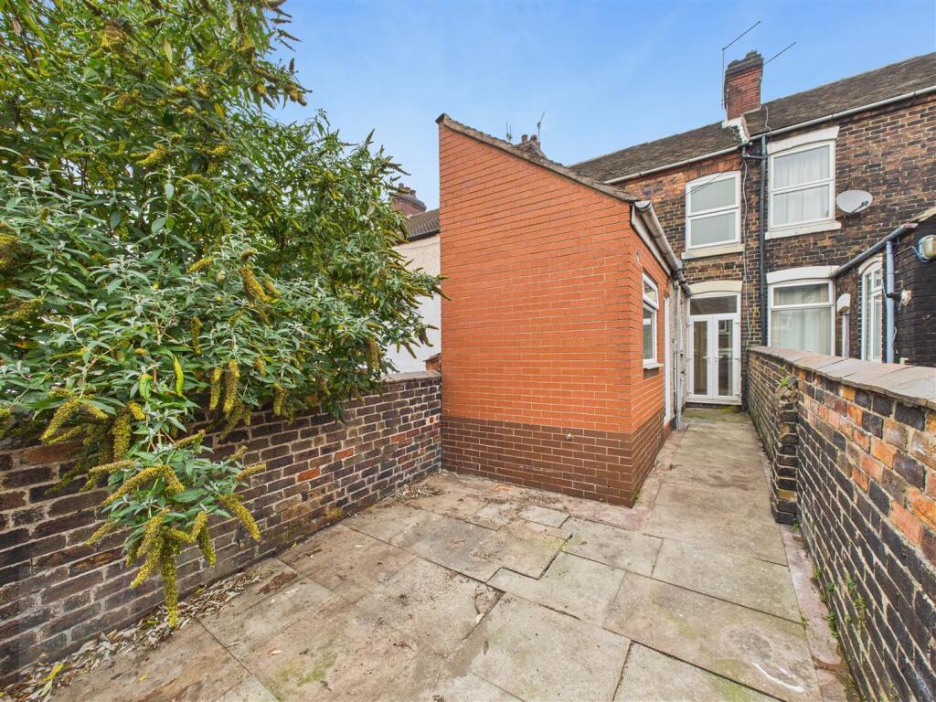 Rear of Property