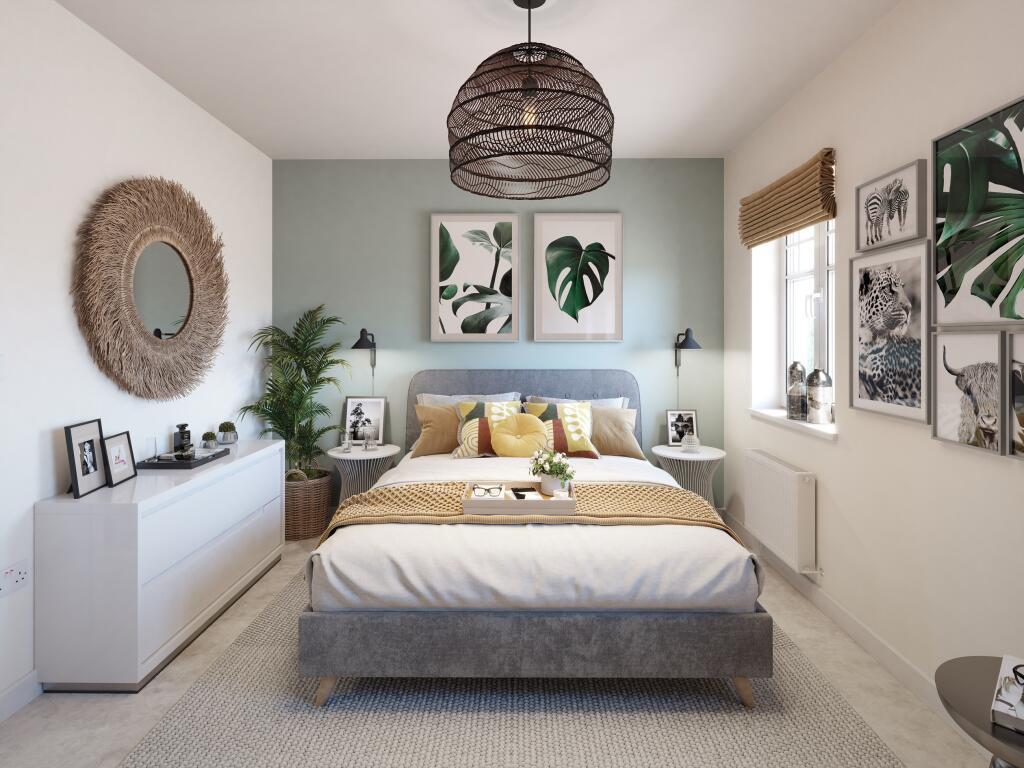 David Wilson Homes Cannington Bedroom