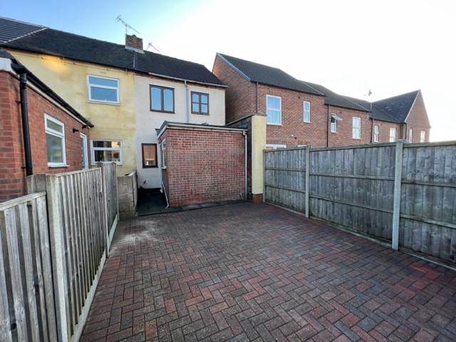 rear parking/patio area