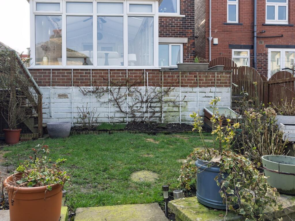 Rear garden
