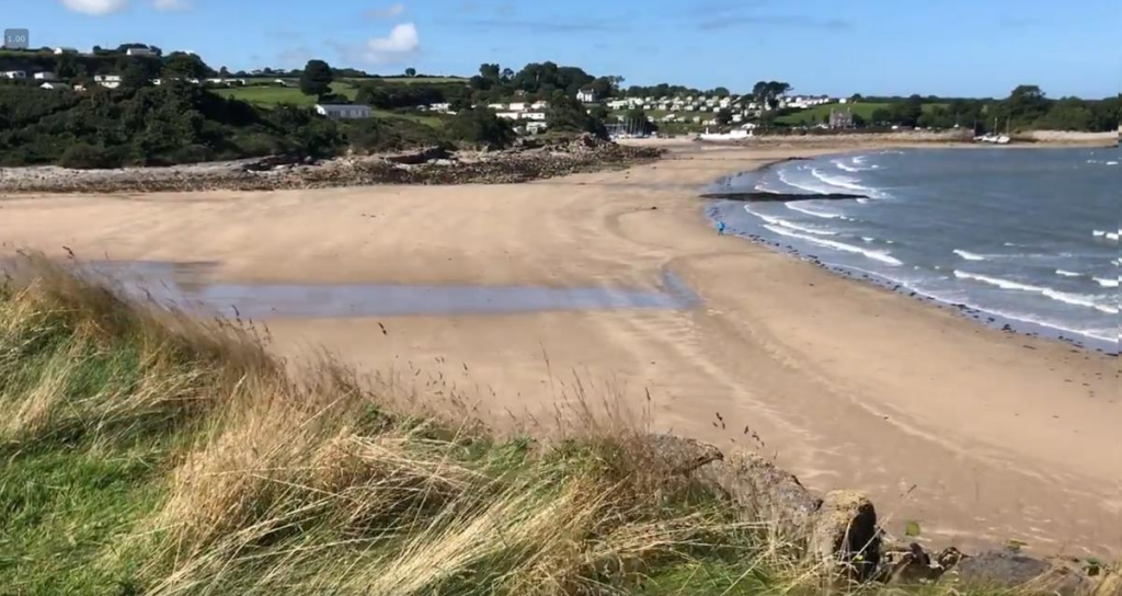 View across the beach from one of the shared owner