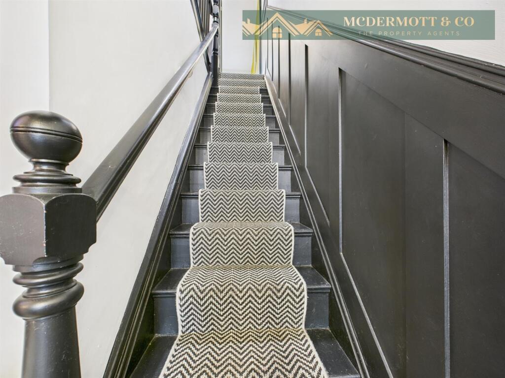 Stairs to first floor