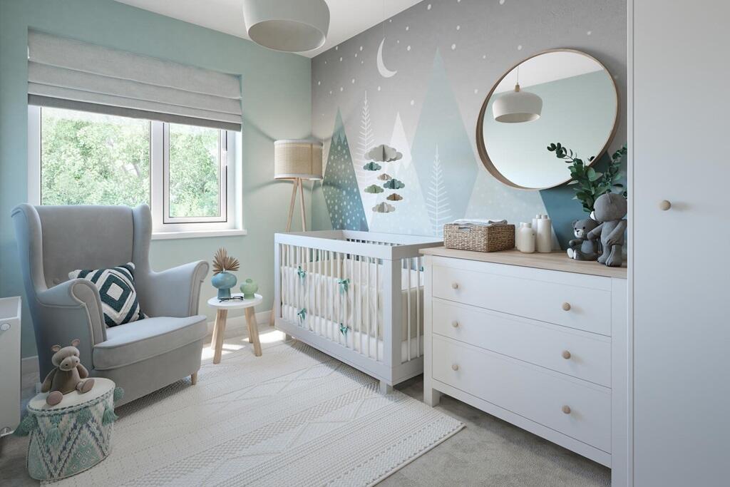 Ideal bedroom for young children or as a home office