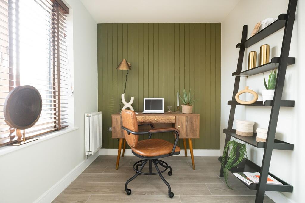 A dedicated study is ideal for home working