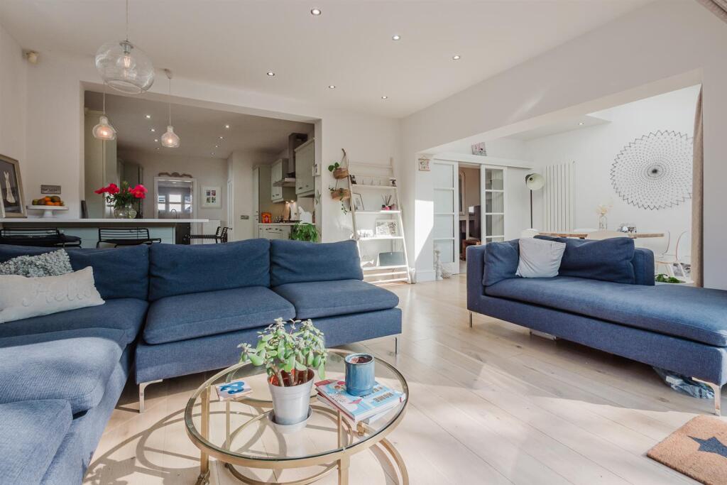 Family Room and Dining Kitchen
