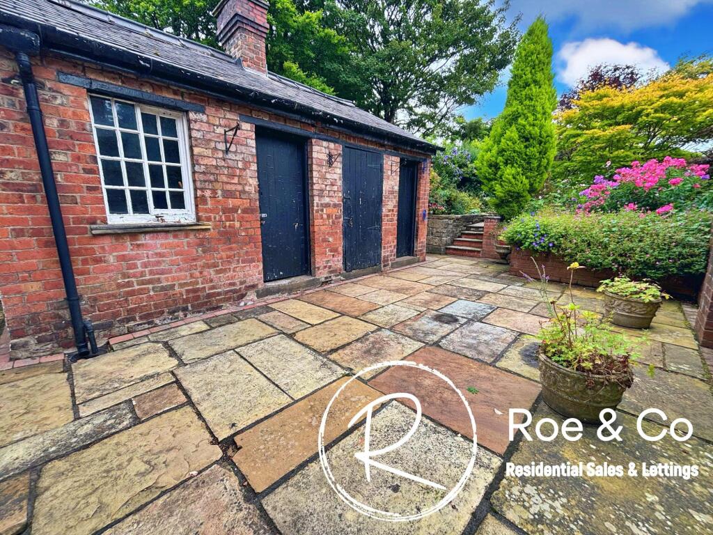 Outdoor brick buildings