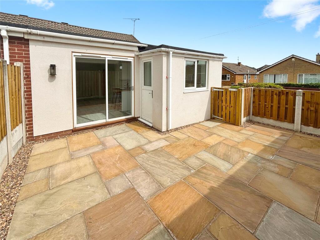 Rear Enclosed Patio