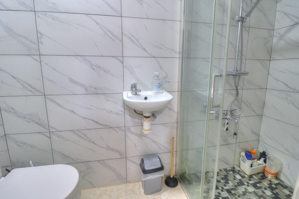downstairs shower room