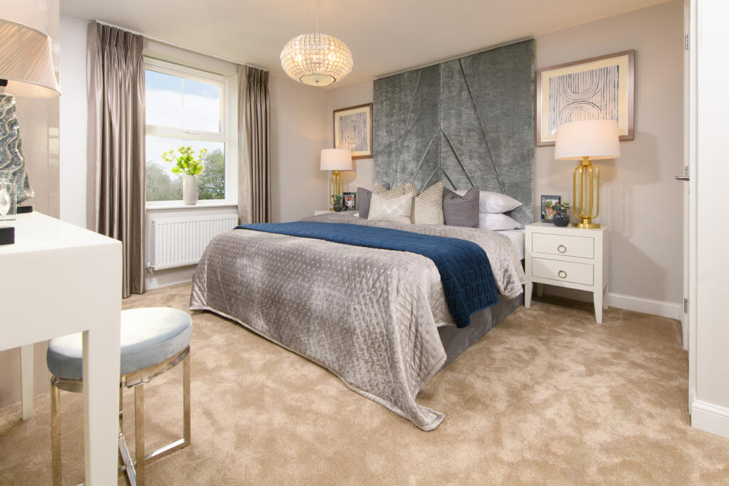 Main bedroom Holden 4 bedroom home