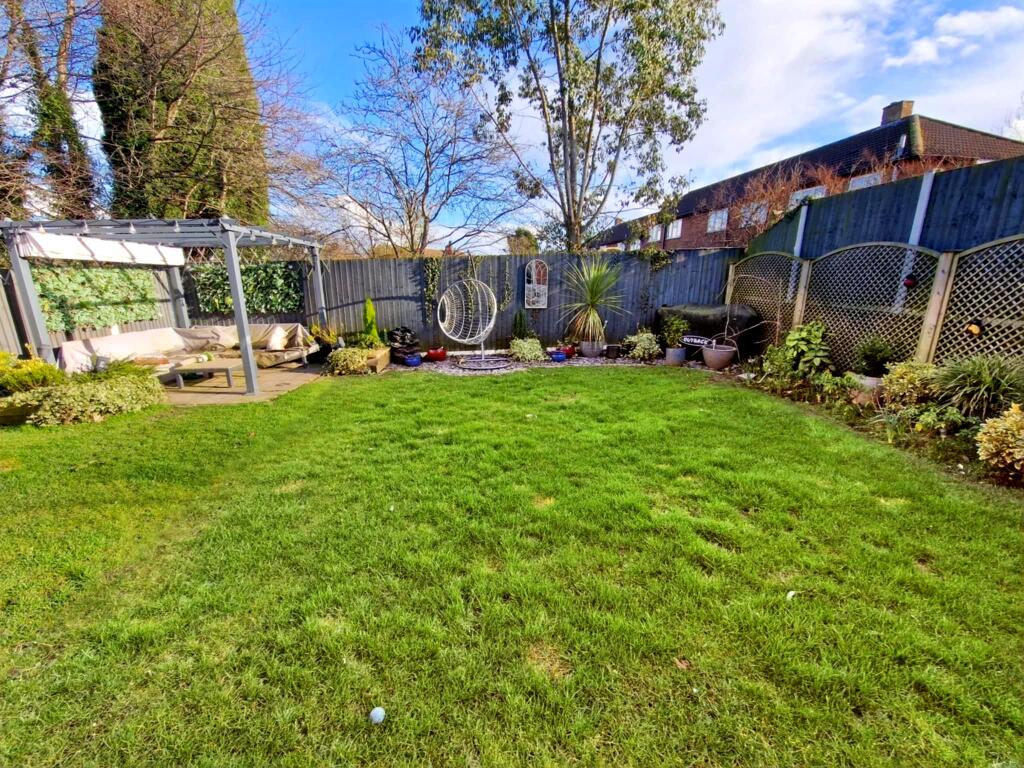 Rear garden