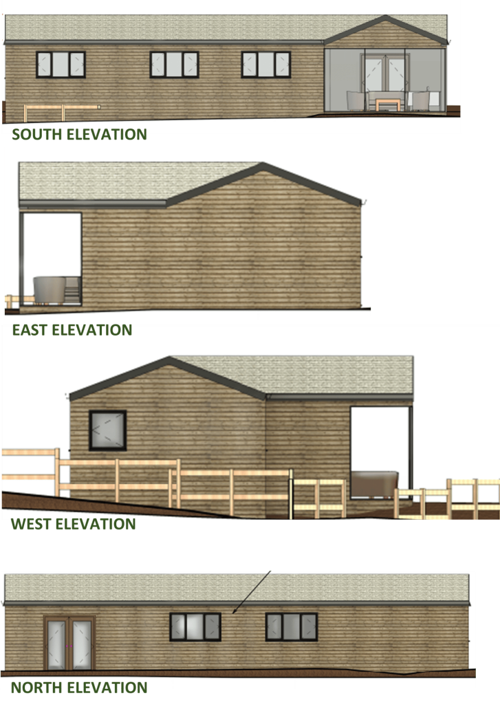 PROPOSED/OFFICE RECEPTION BUILDING