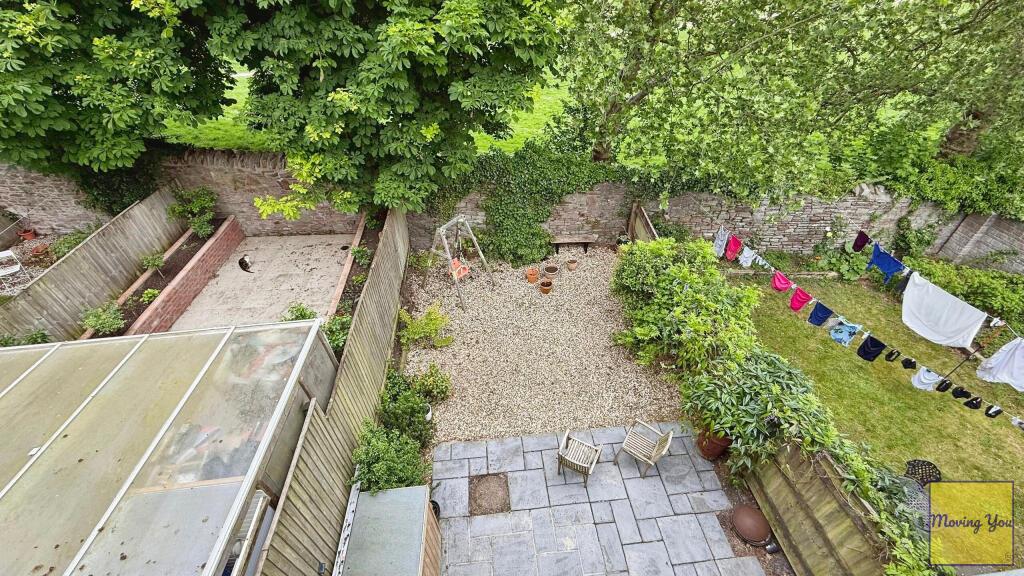 View of the garden