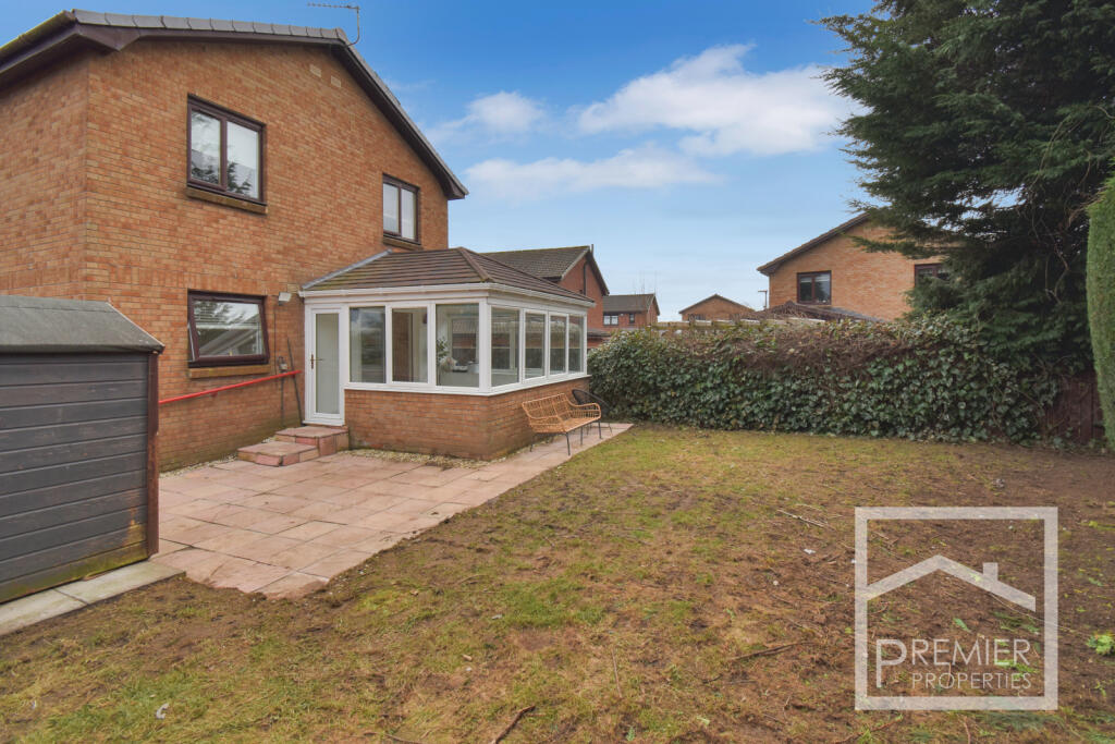 Rear garden