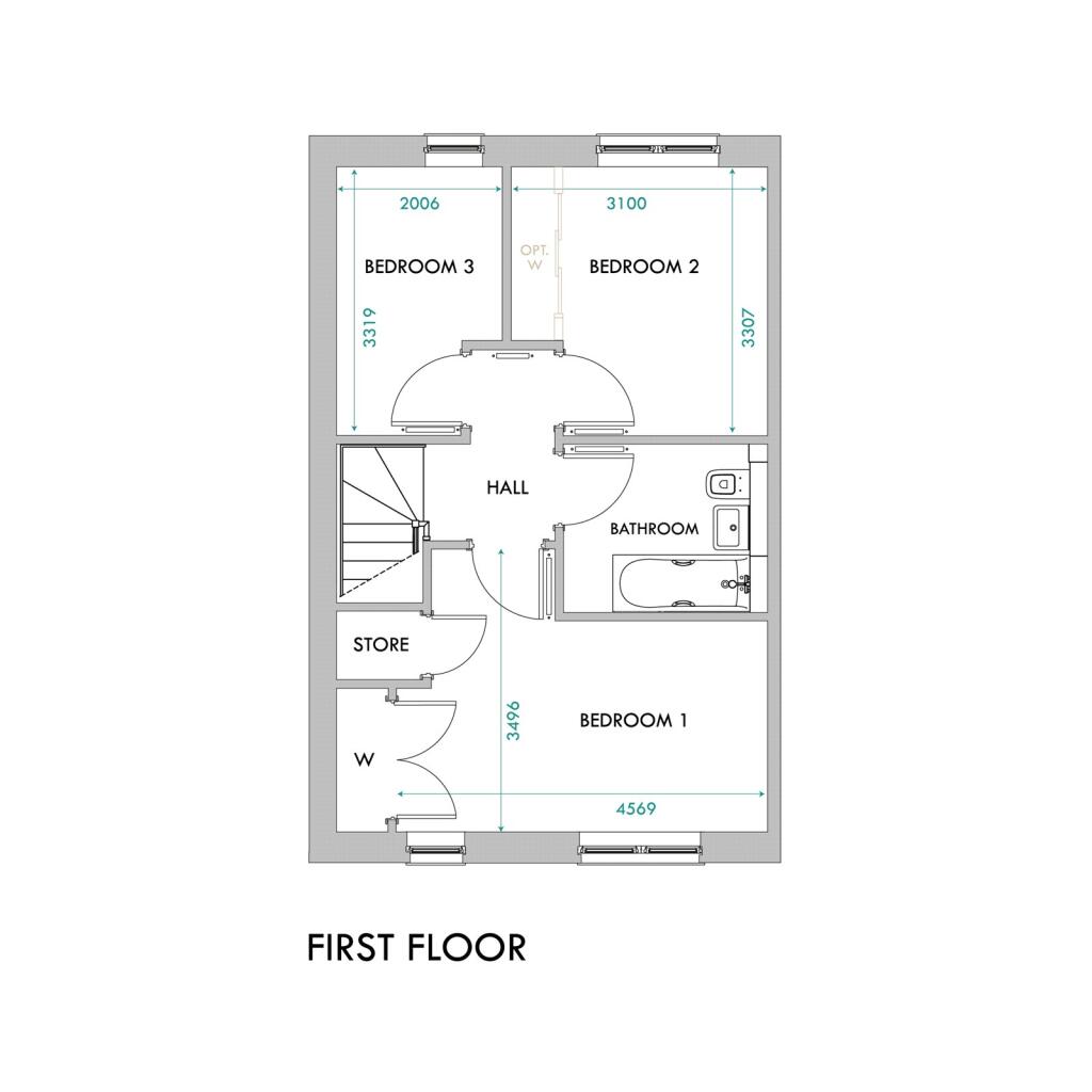 Floorplan Upstairs