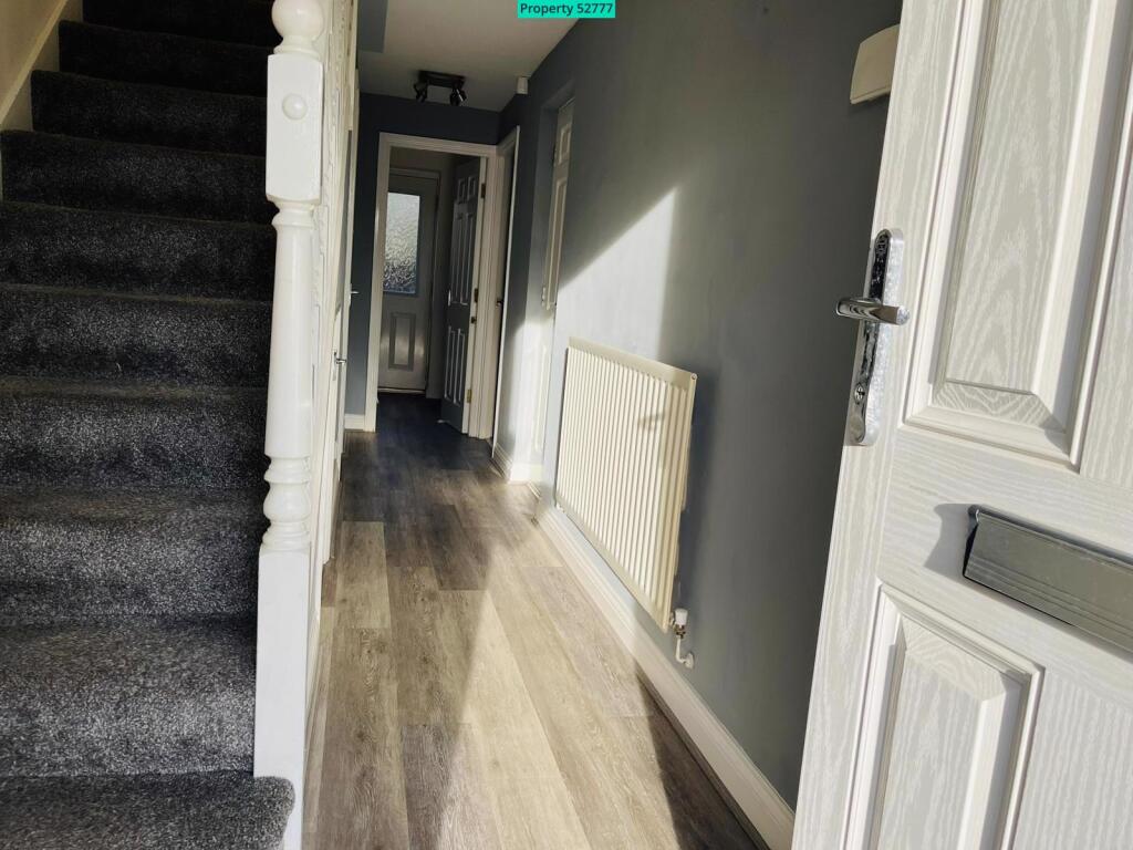 Hallway view to rear