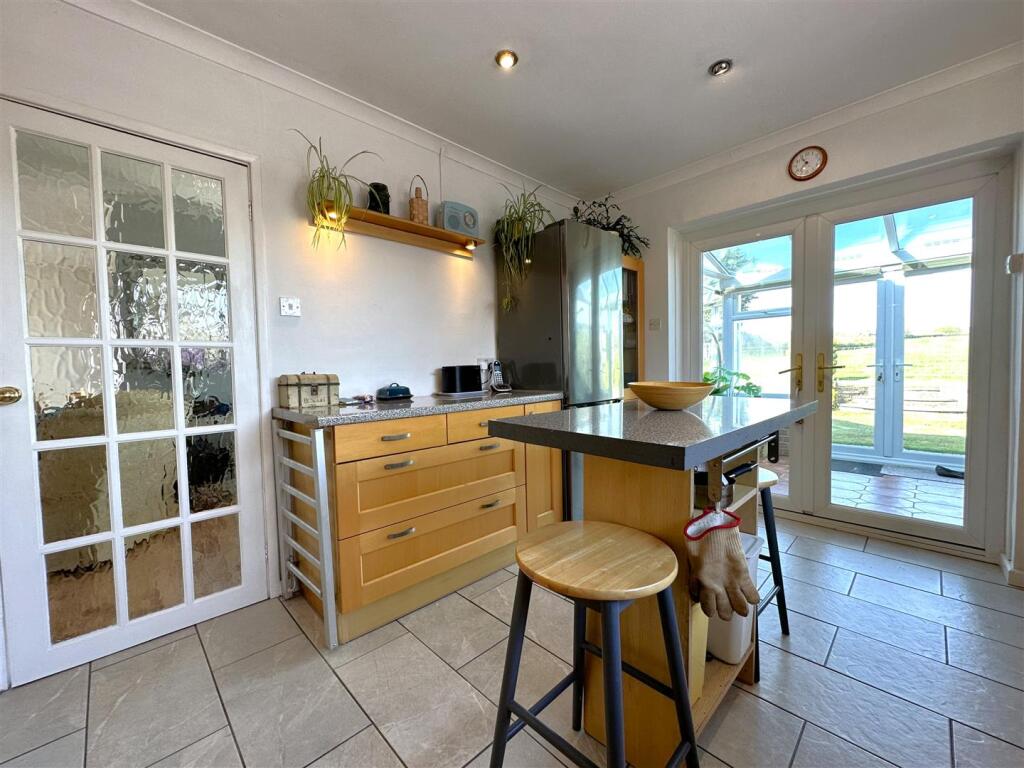Kitchen Space With French Doors 686