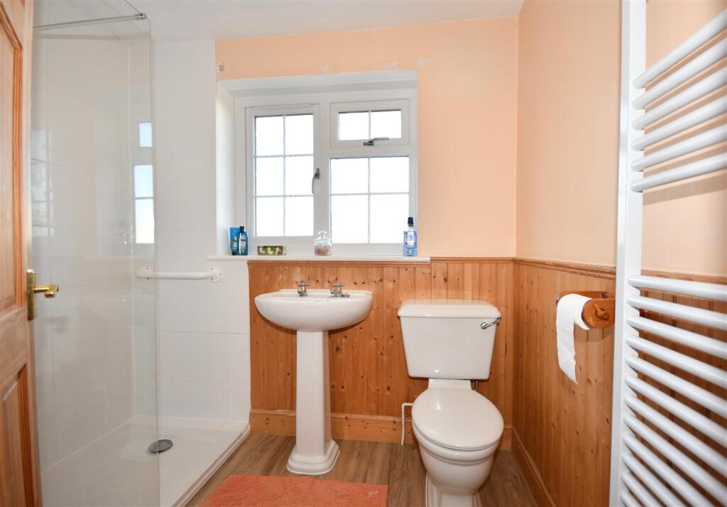 Refitted shower room