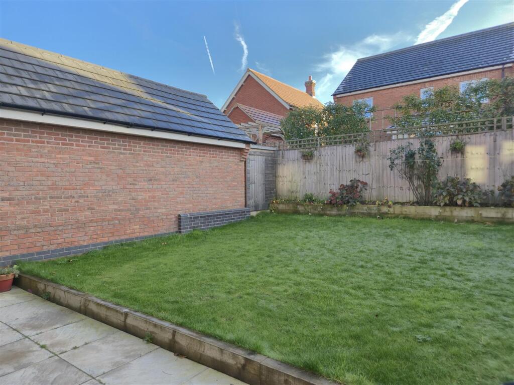 Private Rear Garden