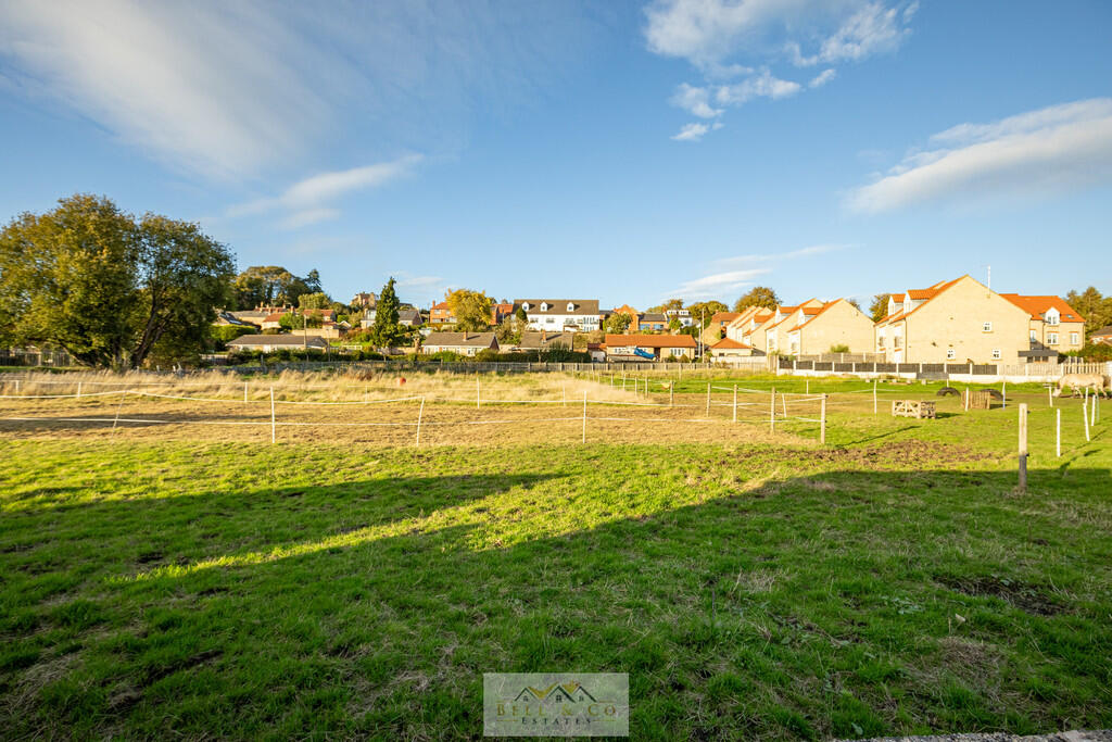 View from garden ...