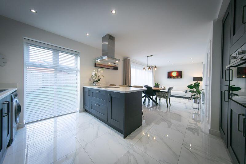 Kitchen and dining room