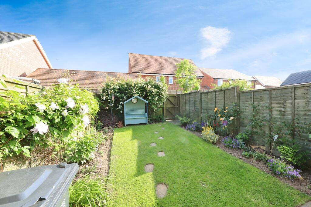 Rear garden