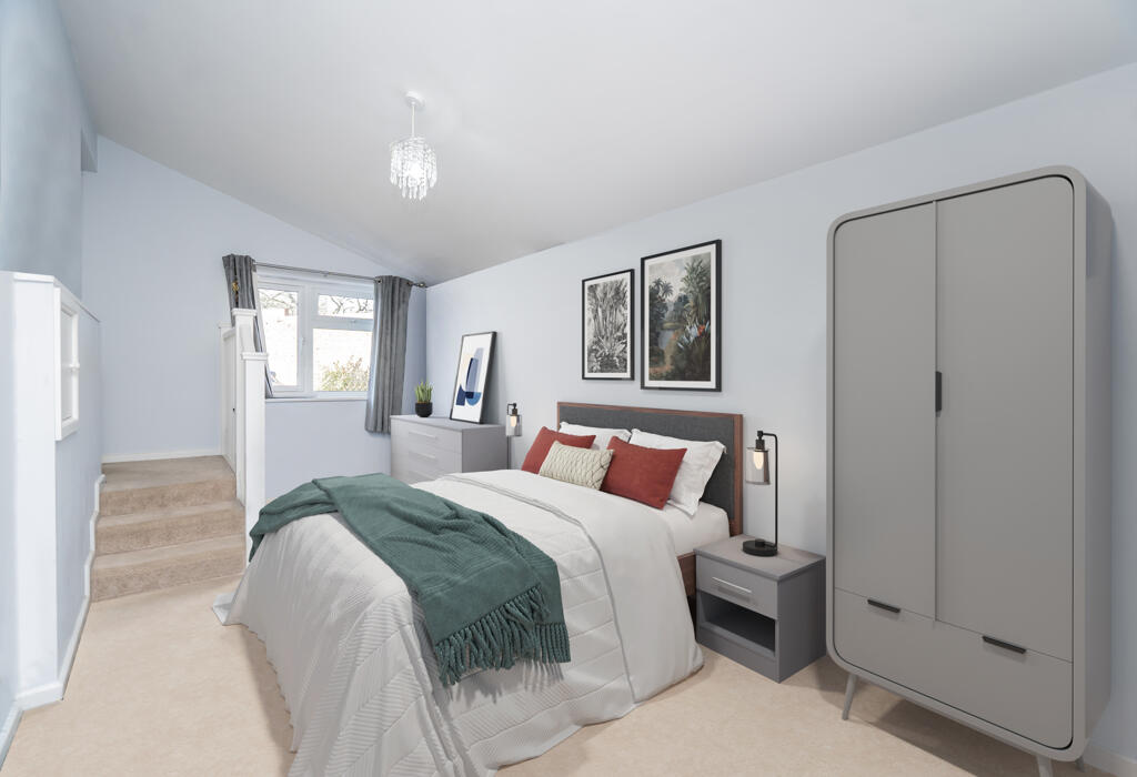 Second Bedroom (Virtually Furnished)