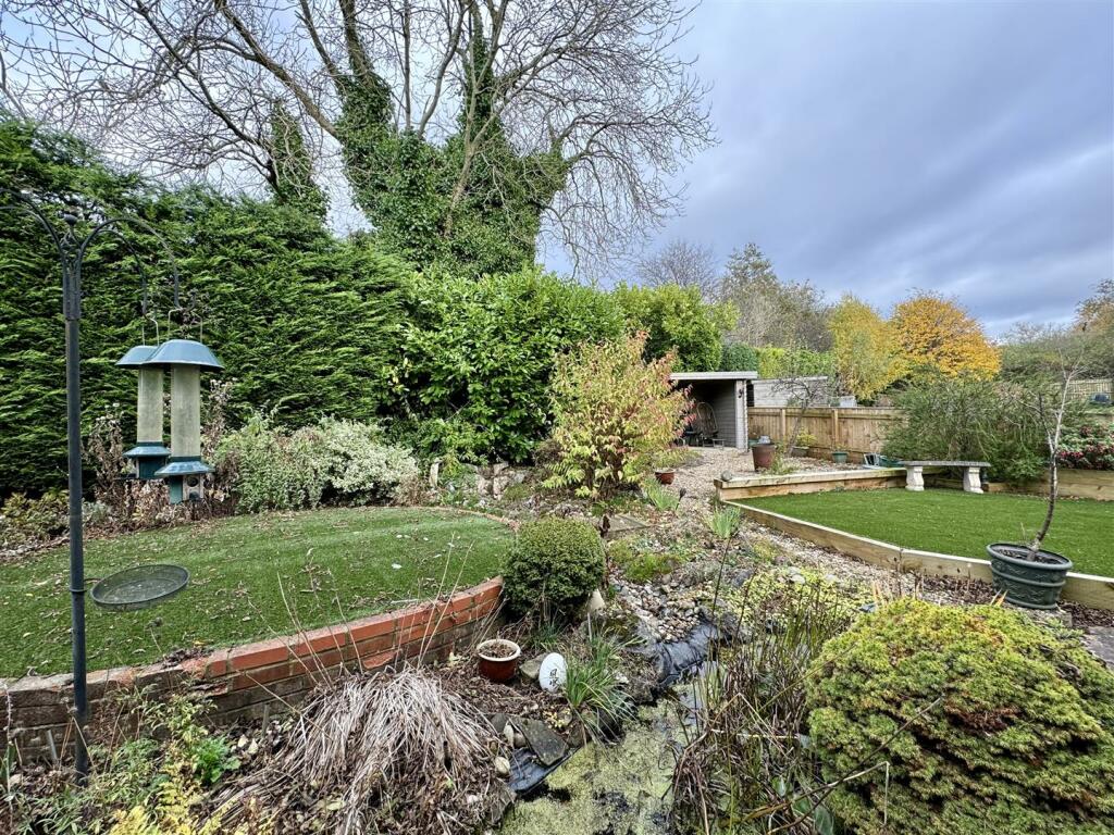 Rear garden