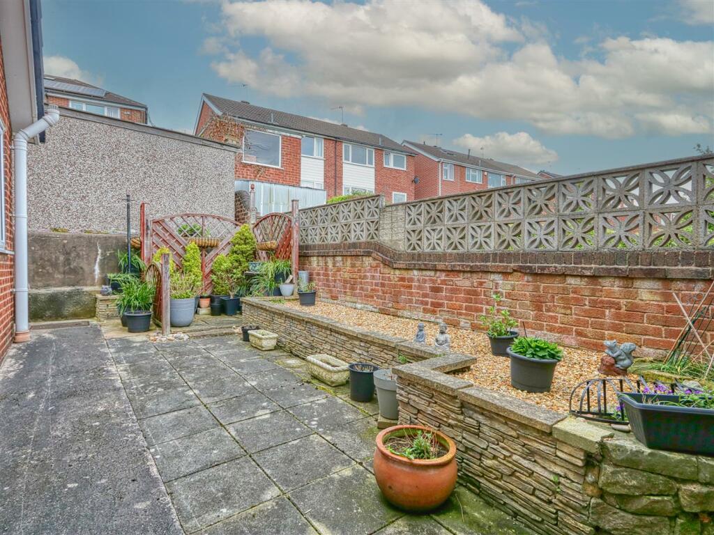 rear courtyard