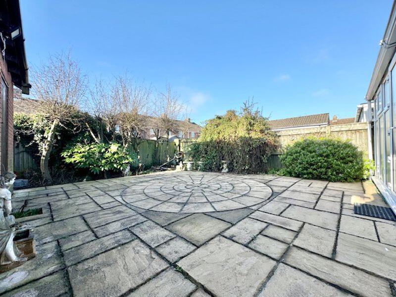 Rear garden