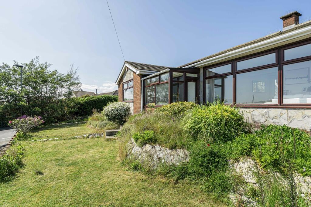 Gardens and front of the property