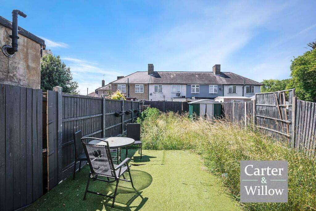 Private rear garden 