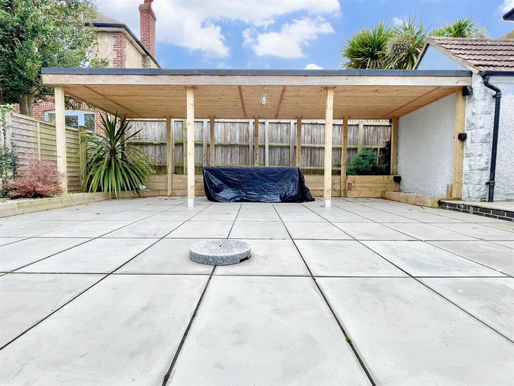 Rear garden