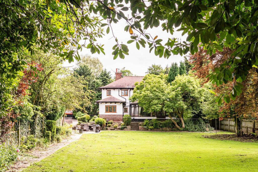 Rear garden