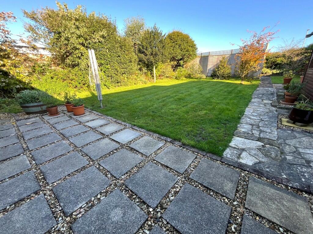 Rear garden
