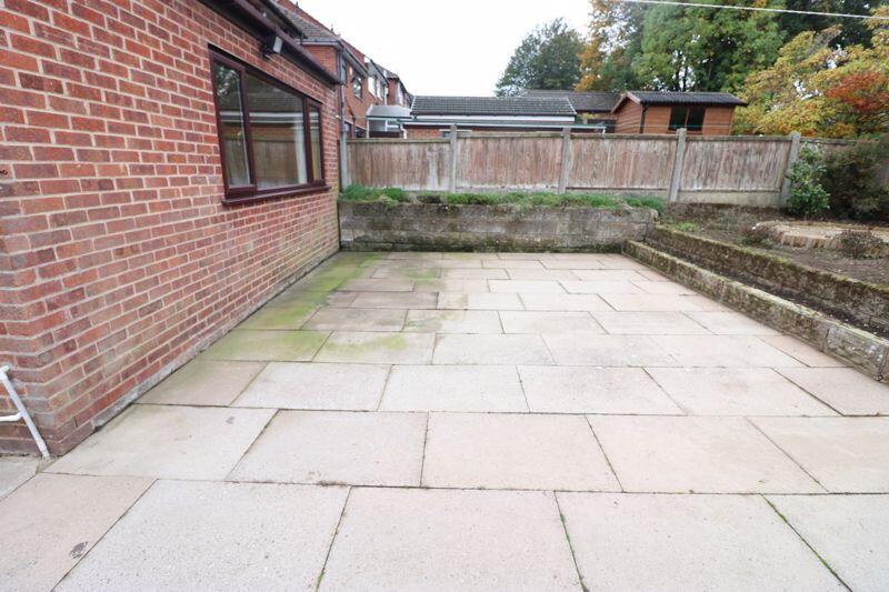 FLAGGED PATIO AREA