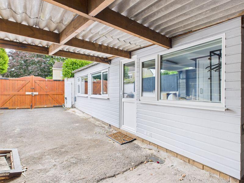 Driveway to home office