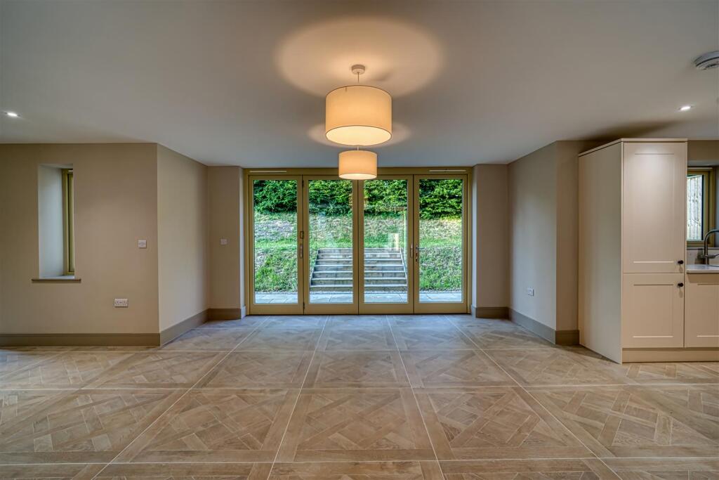 Open plan living space