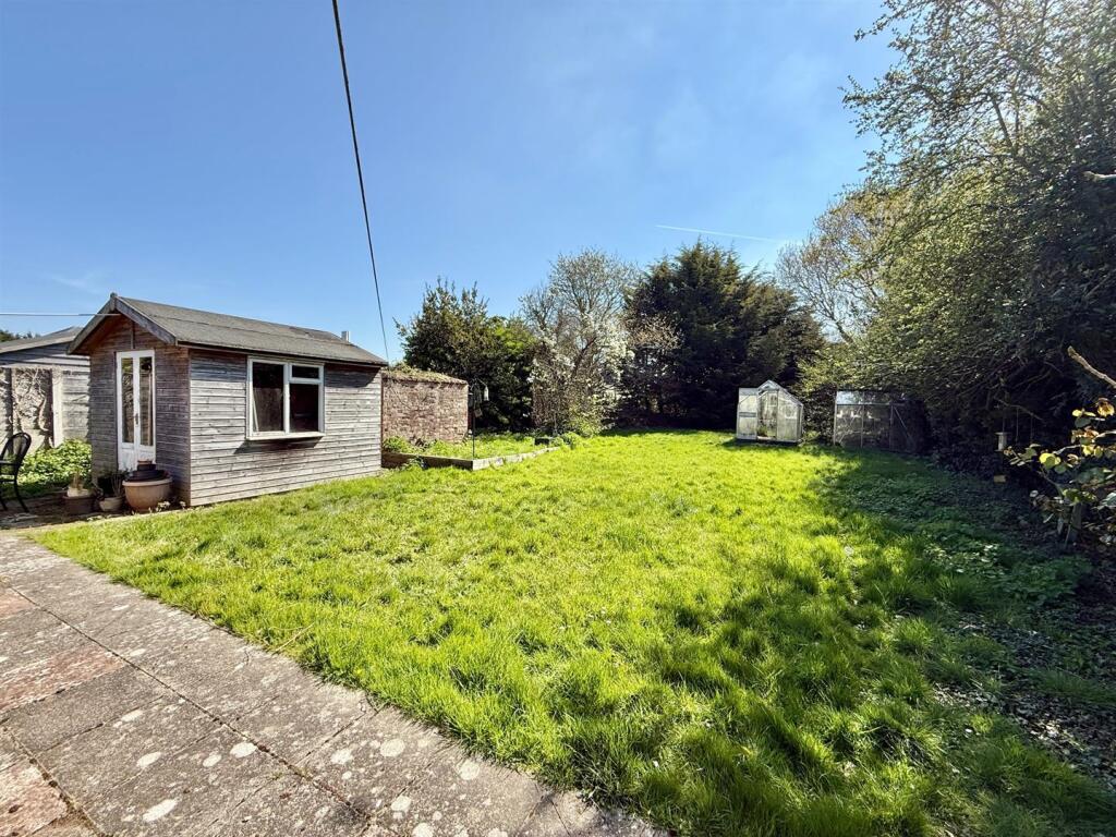 Rear Garden: