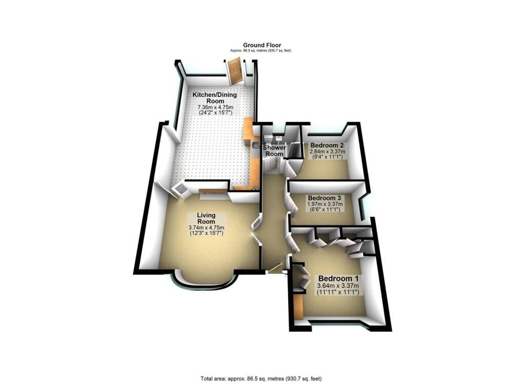 Heath Moor Drive, 3d